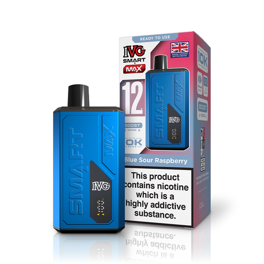 Blue Raspberry Ice Ivg Smart Max 10k Kit