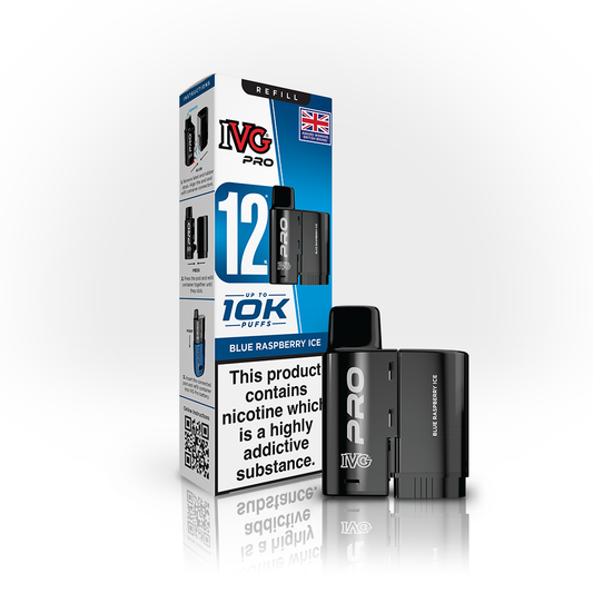 Blue Raspberry Ice Ivg Pro 10K Pod