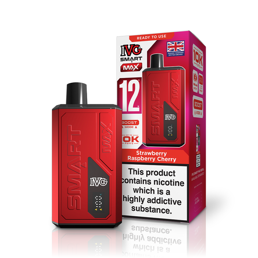 Strawberry Raspberry Cherry Ivg Smart Max 10k Kit
